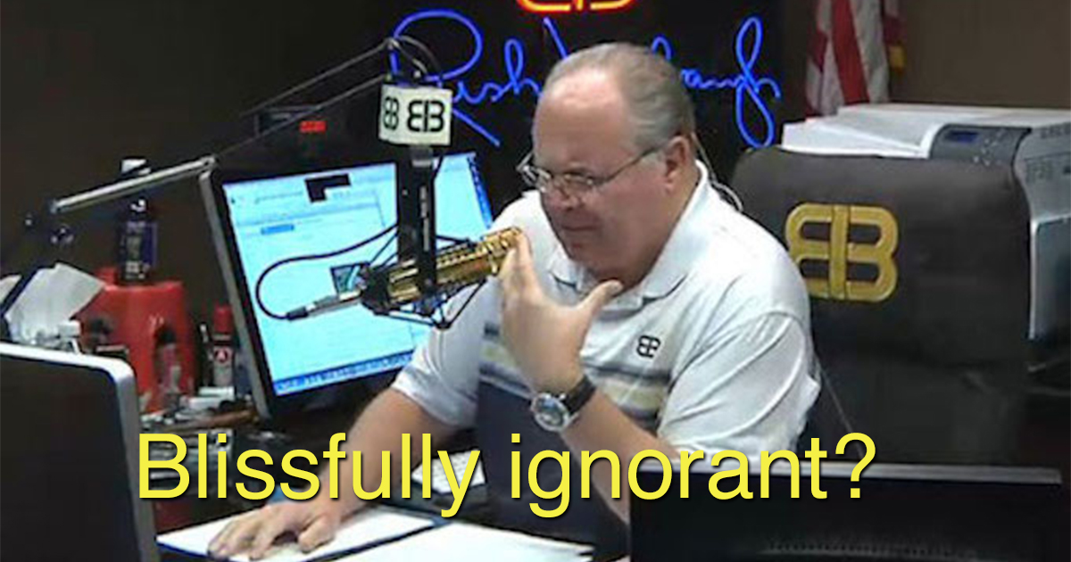rush ignorant